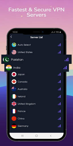 PK VPN - Super Unblock Master Hotspot VPN screenshot 2
