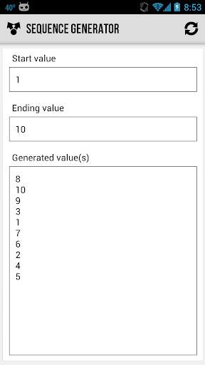 Random Number Generator Lite screenshot 2