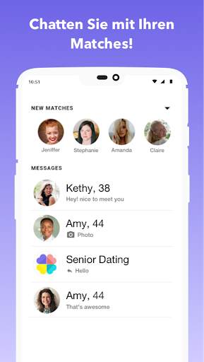 Senior Dating: Mingle & Chat screenshot 3