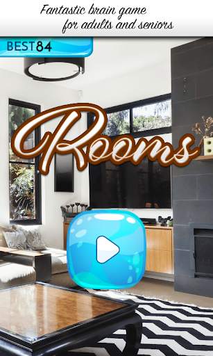 Brain game : Memory training for adults : Rooms screenshot 1