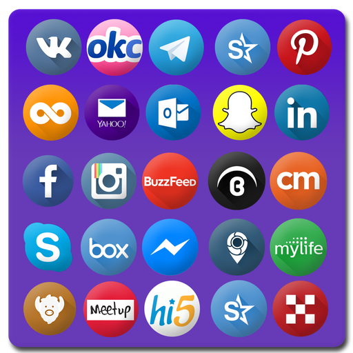 All in one social media network pro आइकन