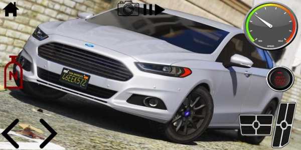 Driving Ford Fusion Sport Car Simulator screenshot 4