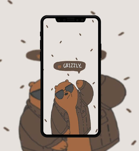 Cute Bear Cartoon Wallpaper screenshot 6