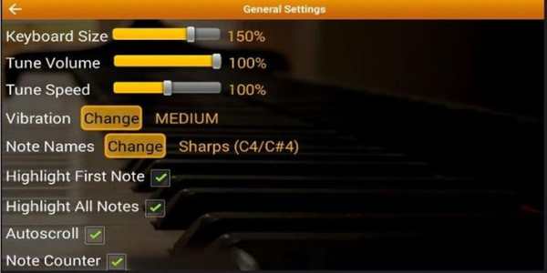 Piano Free app screenshot 4