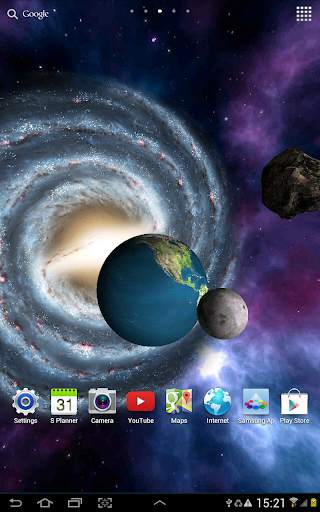 3D Galaxy Wallpaper screenshot 5