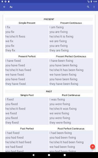 English Verbs screenshot 22