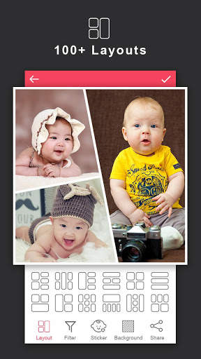 Baby Photo Collage Maker screenshot 1