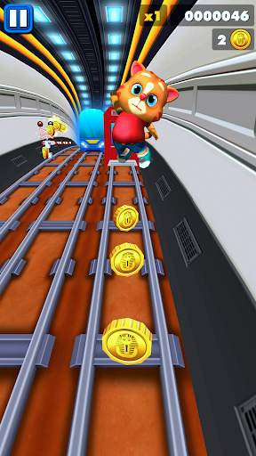 Cute Cat Simulator Run 3D screenshot 2