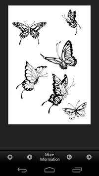 Ideas Butterfly Tattoos Design screenshot 4