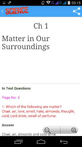 Class 9 Science Solutions screenshot 2
