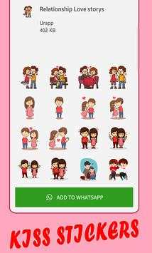 Kiss Sticker for WhatsApp screenshot 2