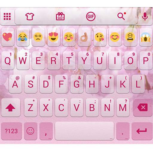 Love Sakura Emoji Keyboard 100