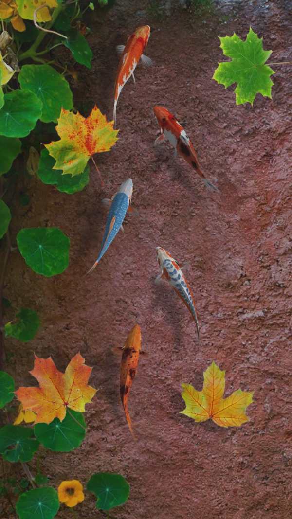 Water Koi Fish Pond LWP screenshot 3
