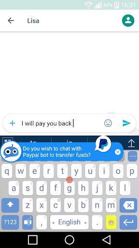ai.type Bot Keyboard स्क्रीनशॉट 2