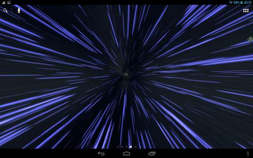 Hyperspace Live Wallpaper screenshot 7