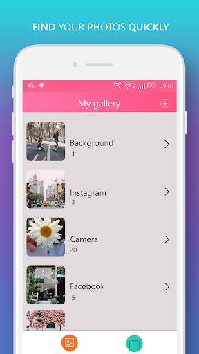 HD Gallery for iPhone8, Galaxy S8 screenshot 1