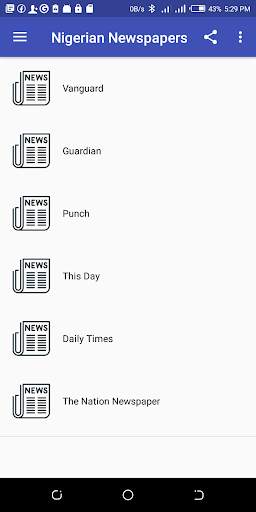 Nigerian Newspapers screenshot 2