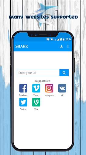 Shark Download : for Facebook , Instagram and more screenshot 4