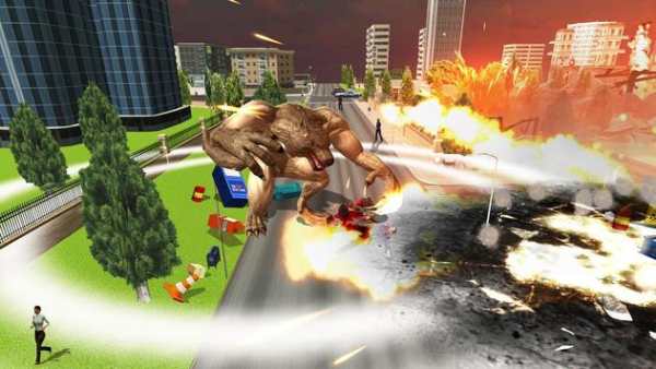 The Angry Wolf Simulator : Werewolf Games screenshot 10