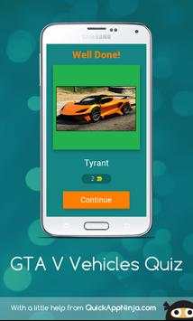 GTA V Vehicles Quiz screenshot 2