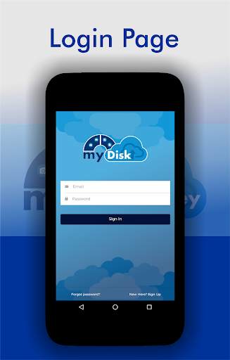 MyDisk Key - Free Cloud Storage скриншот 1