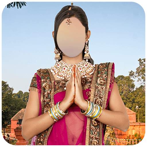 Woman Saree Photo Frames 1.2