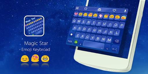 Magic Star Emoji Keyboard Skin screenshot 7