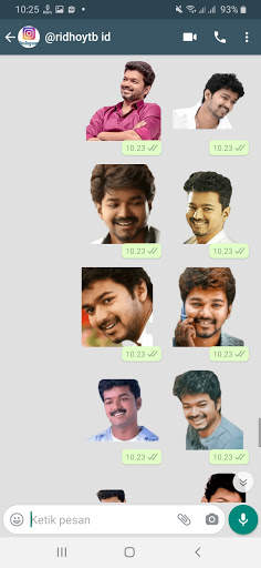 Sticker Wa Thalapathy Vijay WAStickerApps screenshot 7