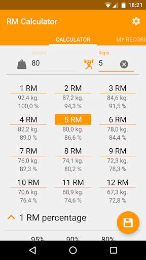 RM Calculator screenshot 1
