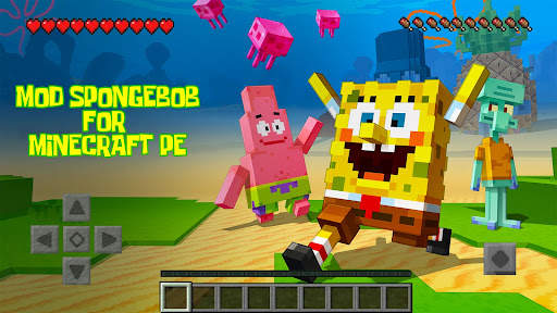 Mod SpongeBob for Minecraft PE screenshot 1