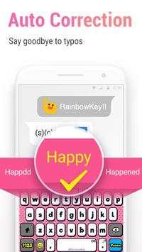 Tastiera RainbowKey - Temi, emoji, GIF e font screenshot 6