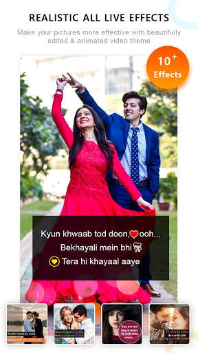 Lyrical Photo Video Maker & Music : Status Saver screenshot 1