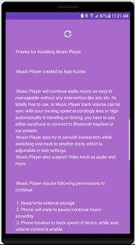 Music Player screenshot 1