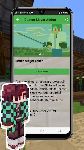 Mod Demon Slayer Addon MCPE screenshot 5