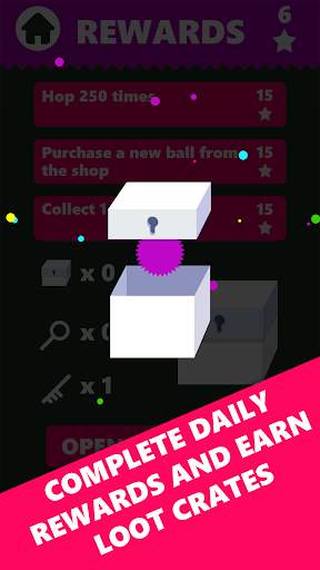 Unbeatable Jumping Cube Game - Endless Arcade screenshot 3
