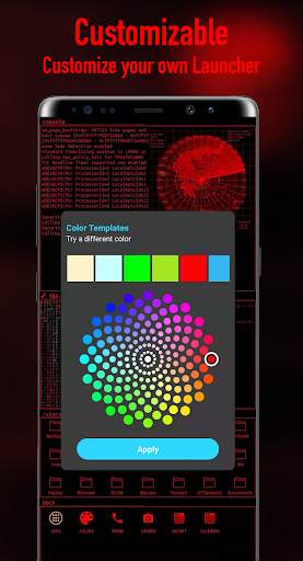 Hacker Launcher screenshot 3
