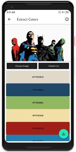 Material Design Color Palettes screenshot 3