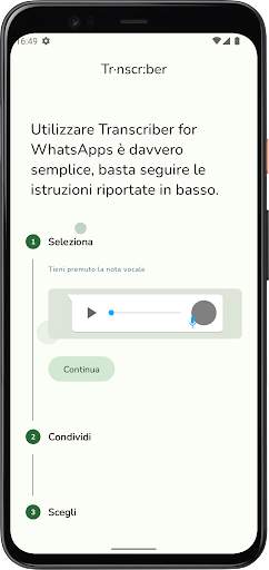 Transcriber per WhatsApp screenshot 2