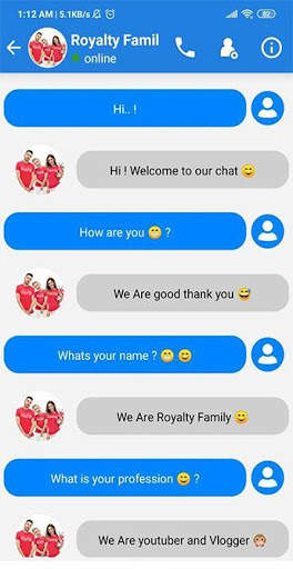The Royalty Family Call and Chat Simulator screenshot 3