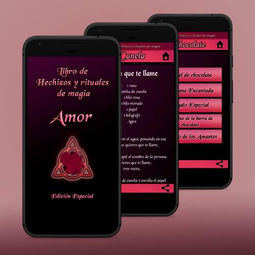 Libro de Hechizos y rituales de magia Amor Free screenshot 1