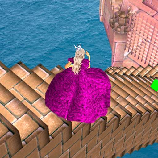 Cinderella 3D. Road to Castle. 1.24K_16