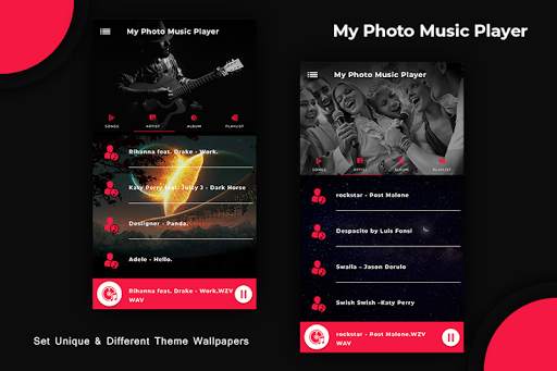 MP3 Music Player - Photo Music screenshot 1