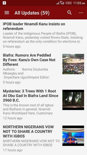Biafra News Radio and TV App screenshot 15