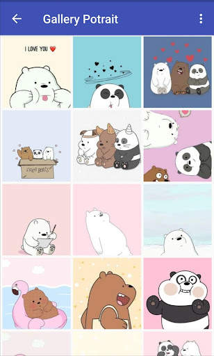 Wallpaper Beruang Lucu screenshot 5