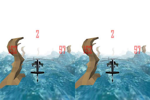 VR Helicopter Racing  VR Game screenshot 9