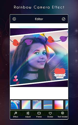 Rainbow Camera Effect Photo screenshot 2
