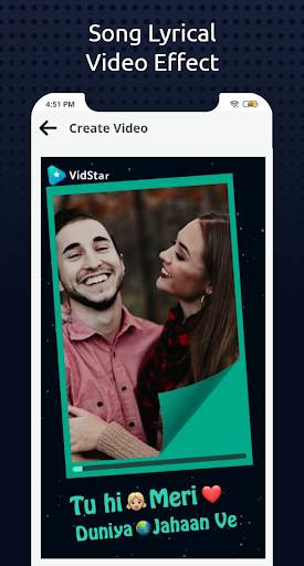 VidStar - Photo Lyrical Video Status Maker screenshot 3