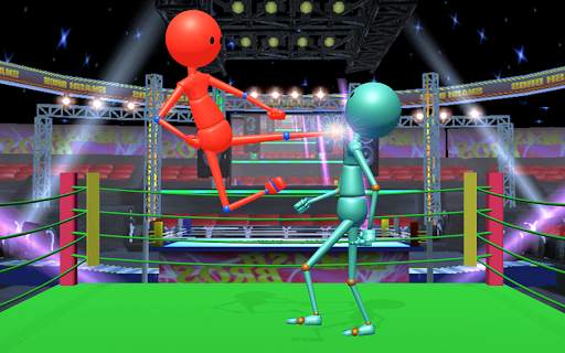 Stickman Ring Fighting 2020 screenshot 1