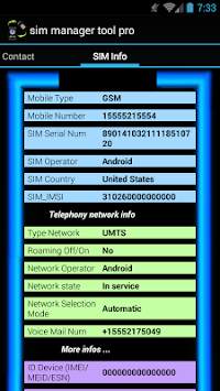 sim analyzer tool pro screenshot 2
