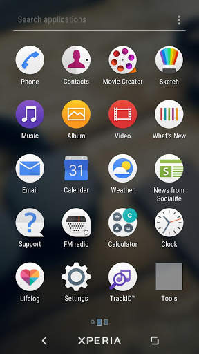 make.believe - XPERIA Theme screenshot 3